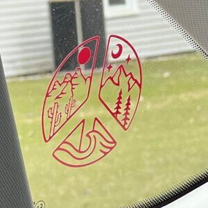 Wilderness Car Decal